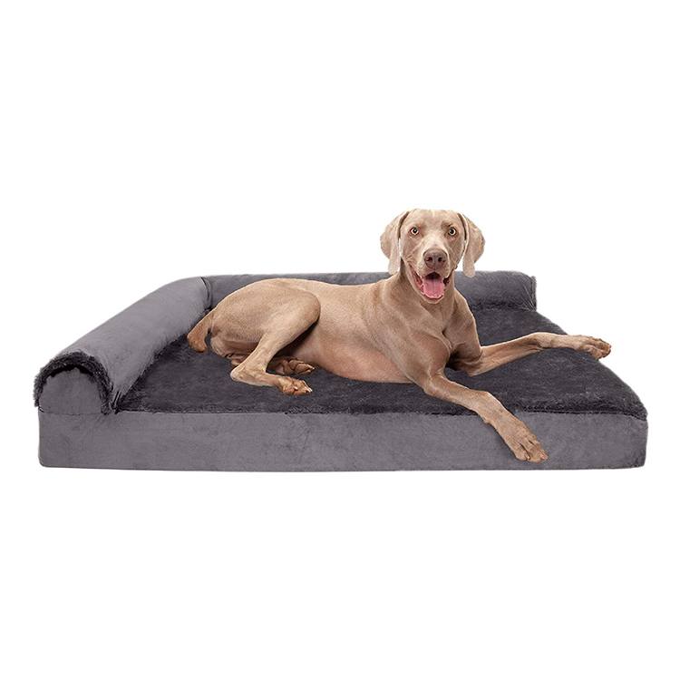 Raised Luxury Crate Chewproof Durable Manufacturer House Long Plush Snuggle Orthopedic Bed Dog