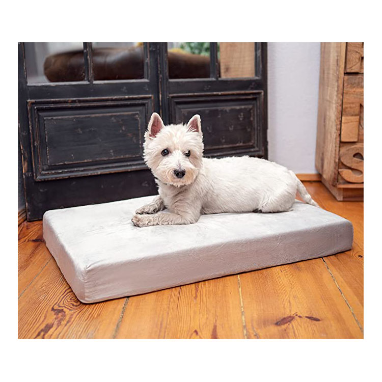 Hot Sale Round Washable Faux Fur Ortopedicag Gel Cooling Dog Calming Bed