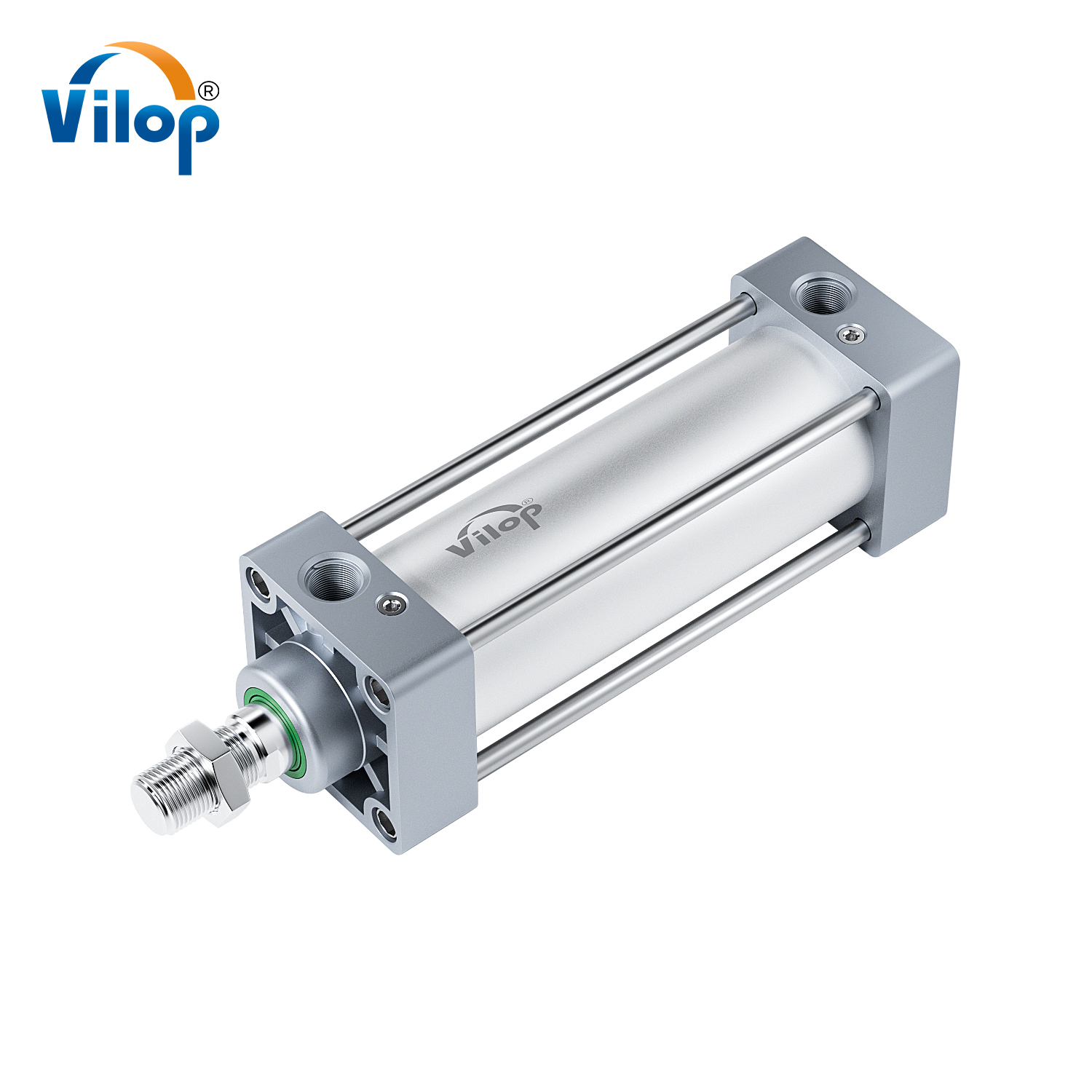 SU/SAU 32 Series Single Action Pneumatic Parts Air Cylinder Piston Rod and Tie Rod Standard Components for Pneumatic Systems