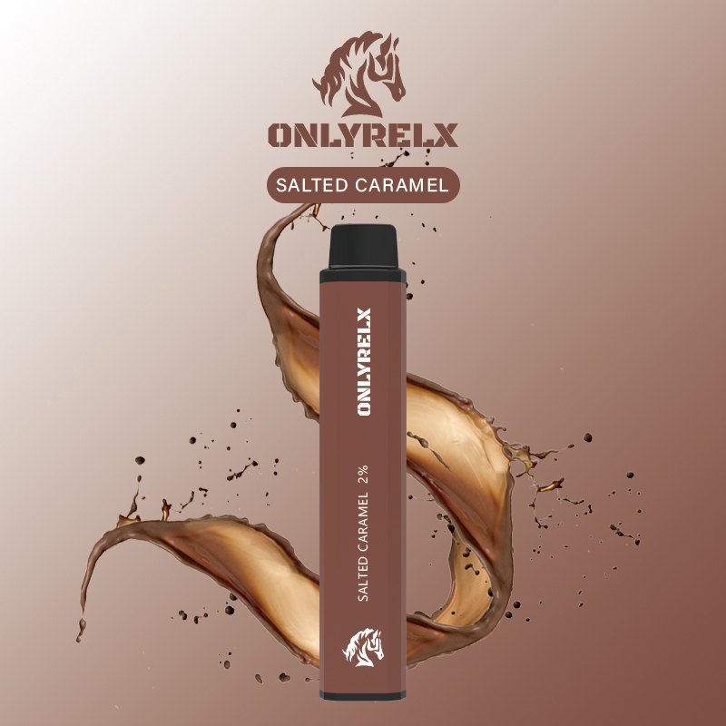 Onlyrelx LUX3000 Salted Caramel Disposable Vape Pen