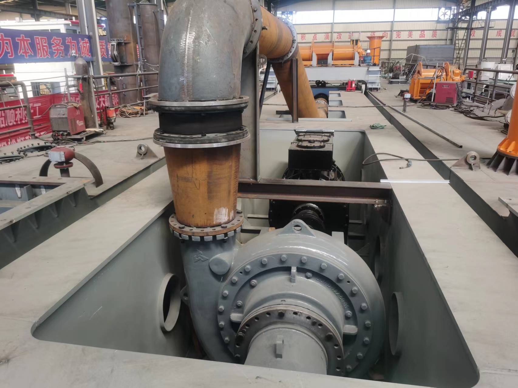 کٹر سکشن ڈریجر CSD650 ڈریج پمپ