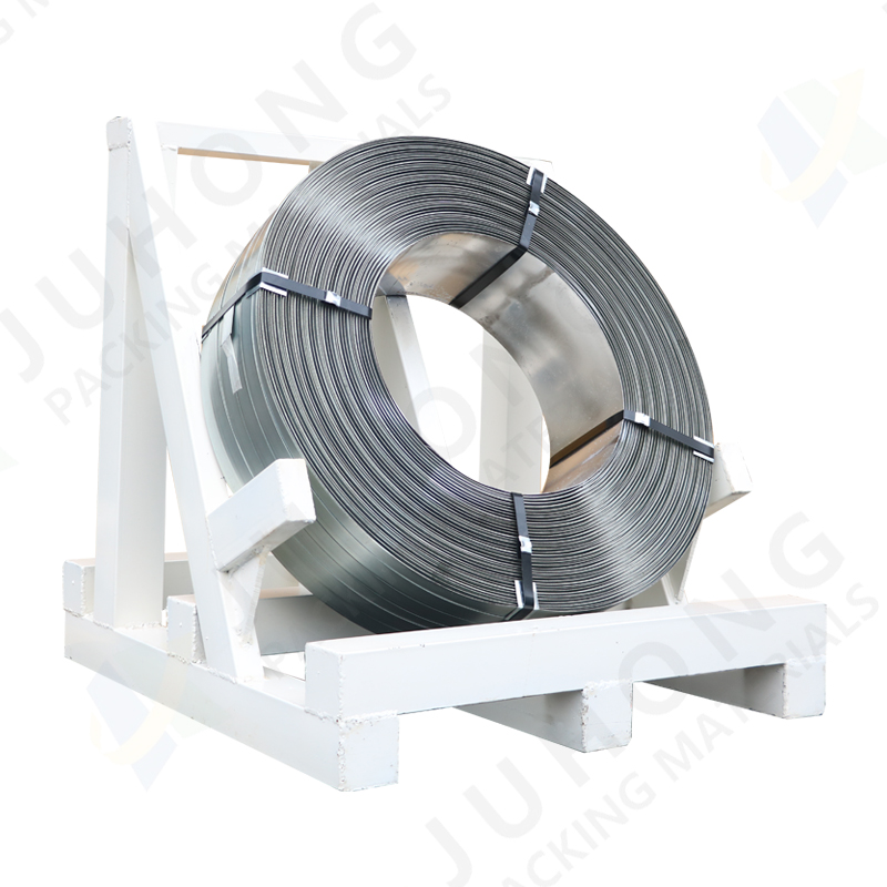 Bobines de cerclage en acier galvanis&eacute; &agrave; enroulement g&eacute;ant – cerclage robuste zingu&eacute; en vrac pour les exp&eacute;ditions &agrave; l'exportation mondiale