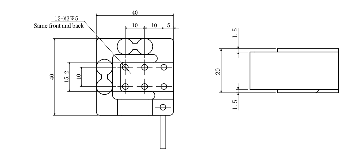 โหลดเซลล์ 3 แกน
