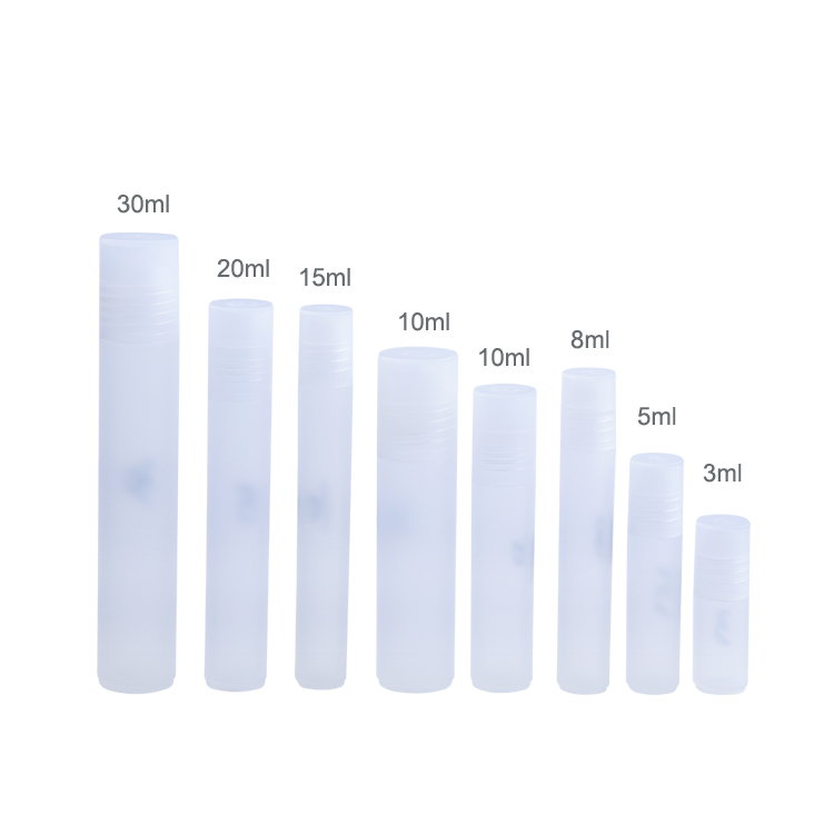 Desodorante antitranspirante portátil multifuncional por atacado de alta qualidade 3ml 5ml 8ml 10 ml de diâmetro da bola 8mm rolo em óleo essencial creme para os olhos desodorante garrafa de plástico