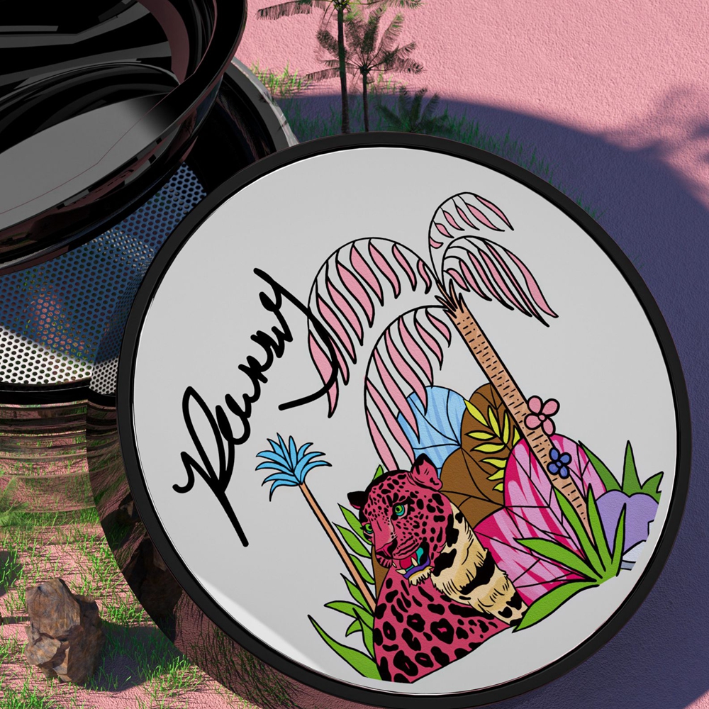 estojo de p&oacute; compacto vazio