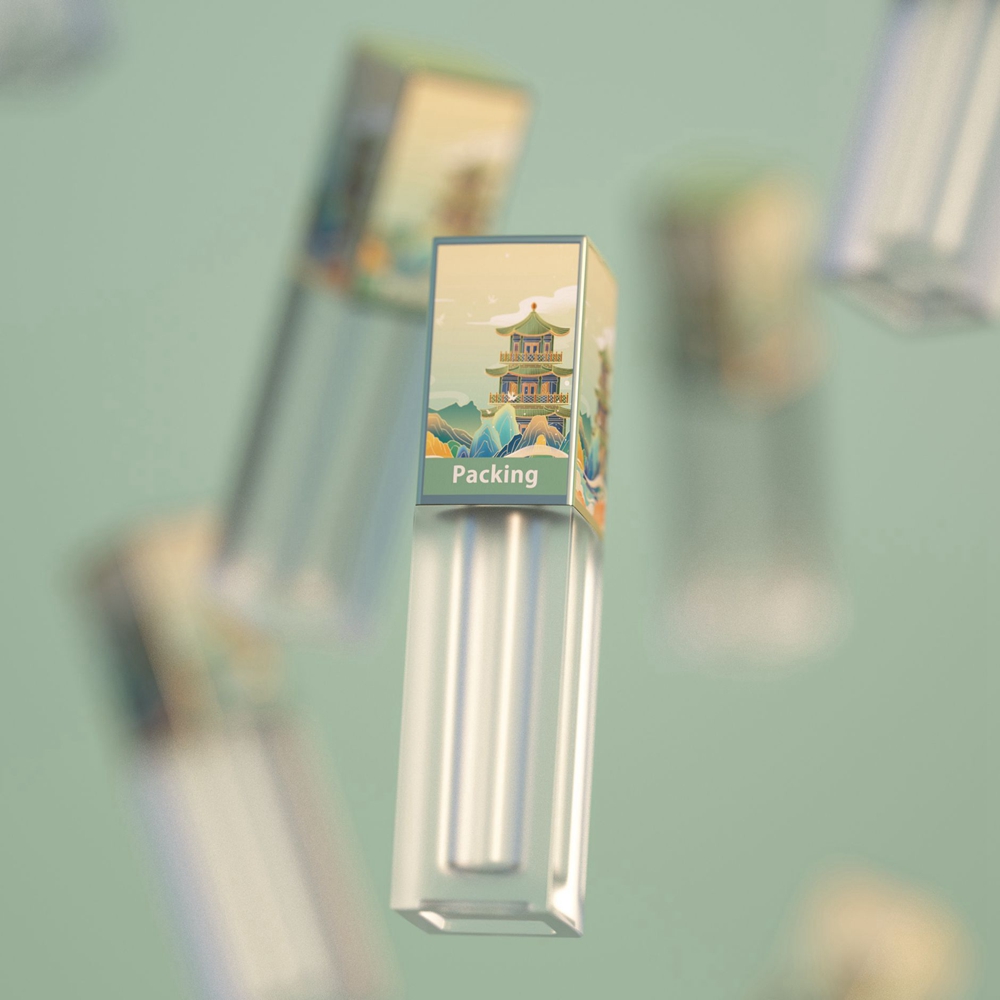 tube de brillant &agrave; l&egrave;vres &eacute;cologique