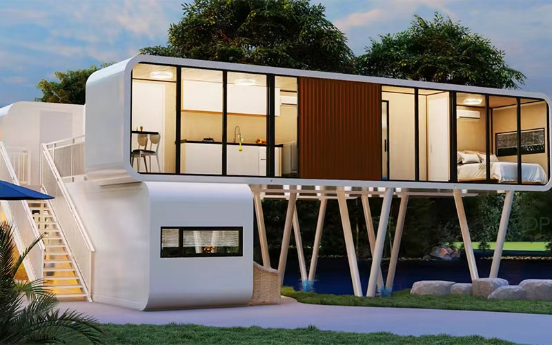 Apple Capsule House Новый модульный жилой вариант, сочетающий в себе уникальный дизайн, экономику и устойчивость