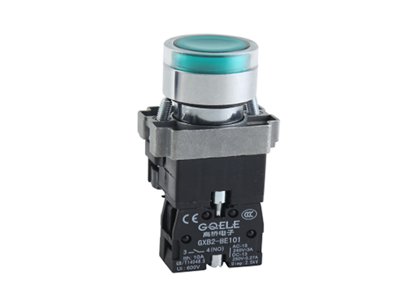 Waterproof push button switches