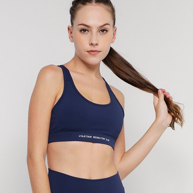 Modr&aacute; športov&aacute; podprsenka Lady