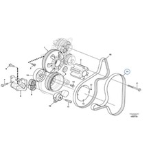 Fullwon Original VOLVO EC480D Fan Belt for Excavator