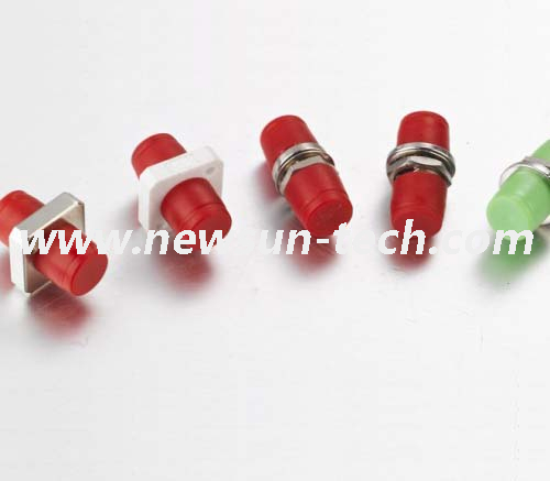 FC UPC APC Square Circle D Type Metal Fiber Optic Adapter 