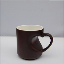 Creative Heart-shaped Color Valentines Day Cup Multi-color Cup LOGO Custom Ceramic Cup
