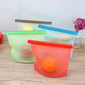 Storage Bulk Bags Size Plastic Containers silicone storage bags for Fruits Vegetables Set