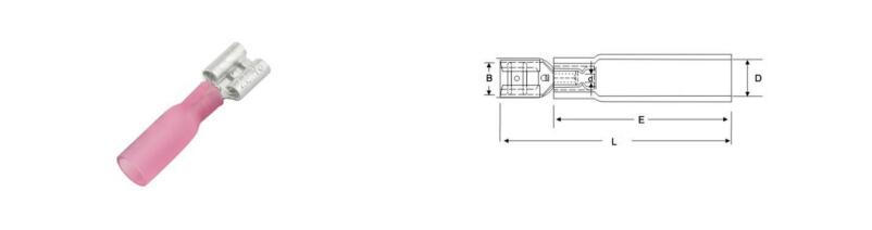 Sample Copper Heat Shrink Terminal Connector