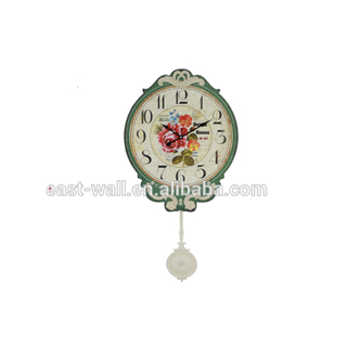 How Selling Decorative New Design Antique Style Pendulum Wall Clock