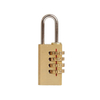 13003 4 Digit Resettable Brass Combination Padlock