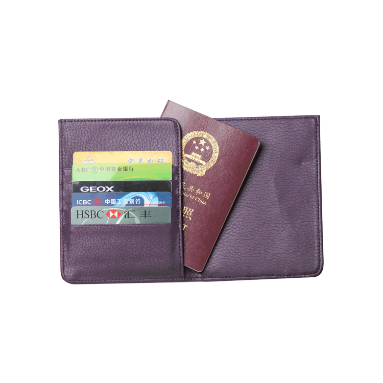 13597P PU Or Leather Passport Holder