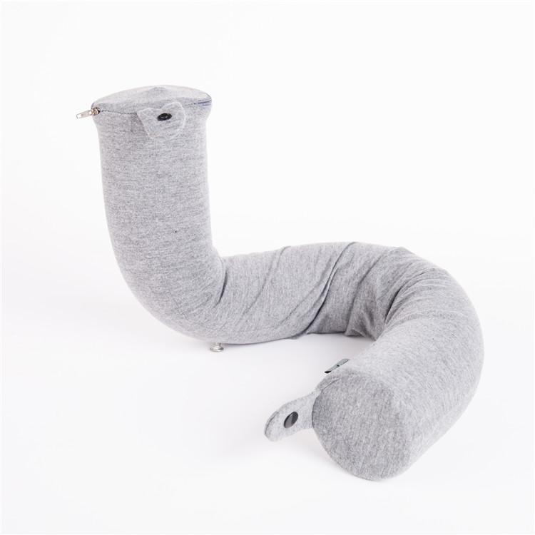 100% Polyester+Memory Twist Memory Foam Neck Pillow 