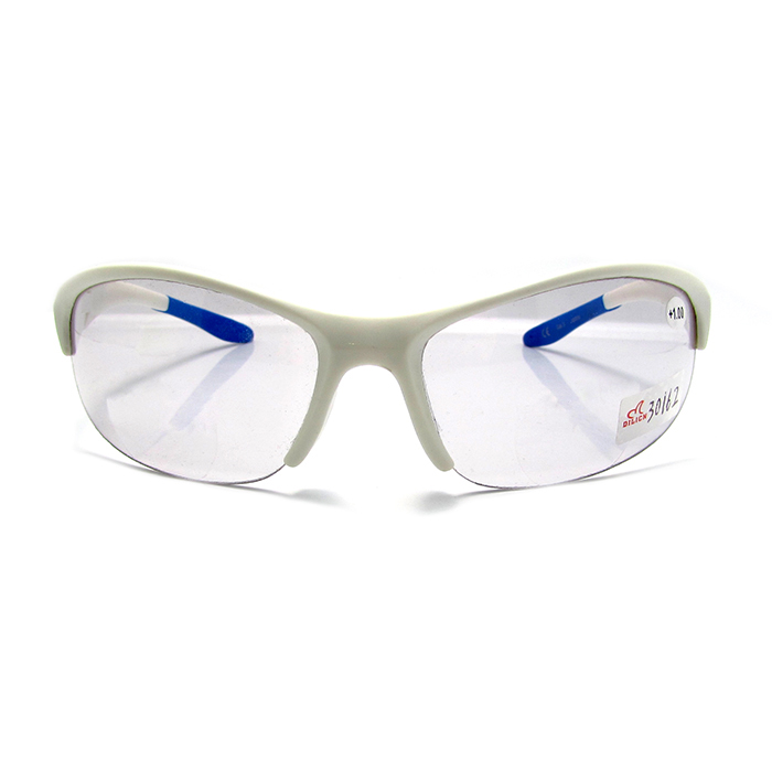 Sports photochromic bifocal reading sunglasses