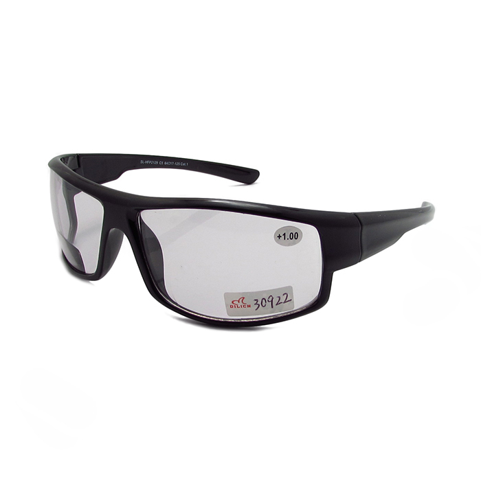 Sport style photochromic bifocal reading glasses
