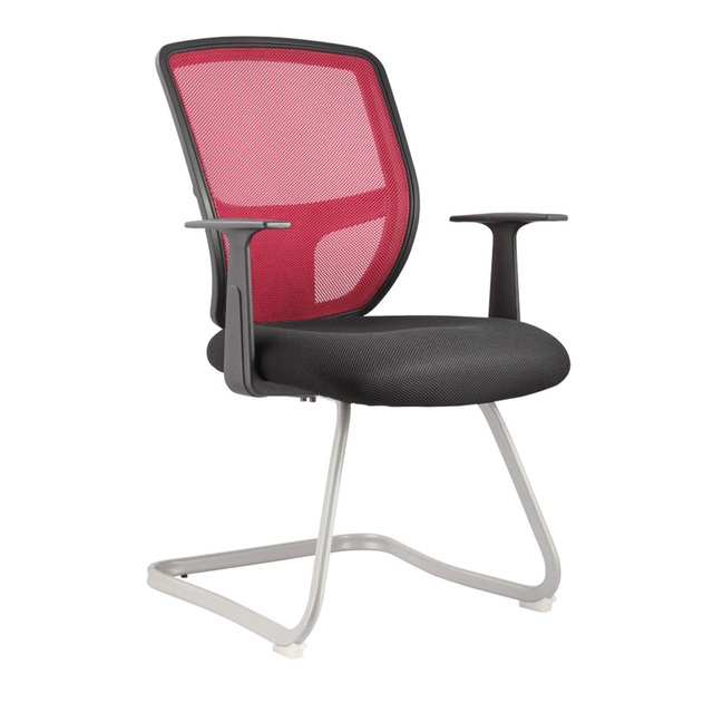 Hot Selling Office Visitor Chair Without Wheels/ Popular Low Back Visitor Chair