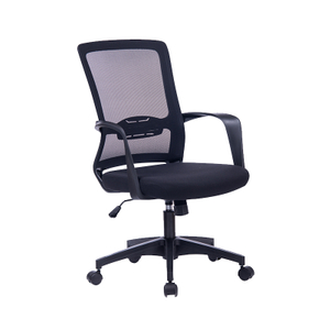 Ergonomic Mesh Back Swivel Office Chair with Fixed Armrest