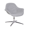 Fully Upholstered Plastic Backrest Seat Cushion 