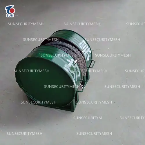 Mobile Razor Wire Security Barrier