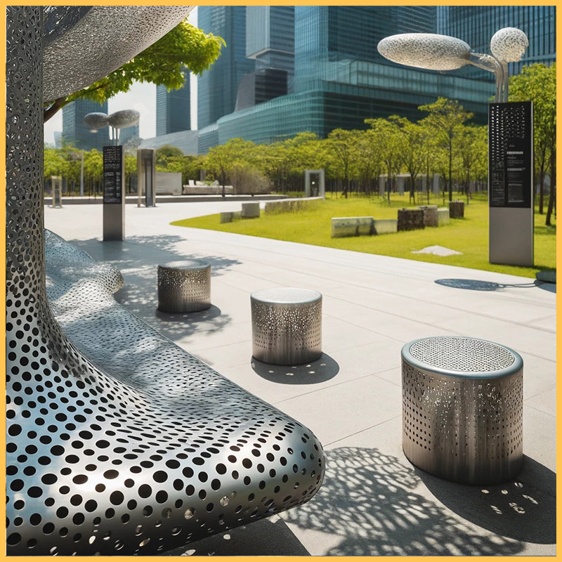 Perforated Stainless Steel Enhances Versatility Across Multiple Industries