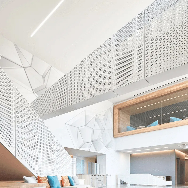 Indoor Perforated Metal Panels