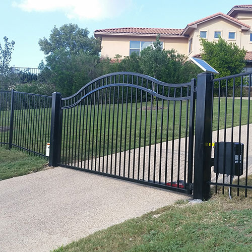 Steel Fence Gate