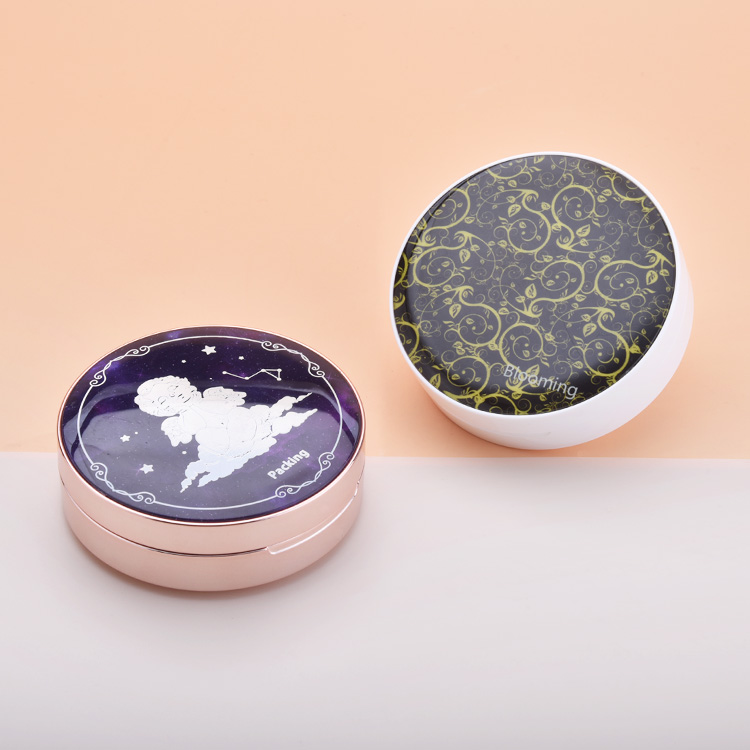 Empty Loose Face Compact Powder Compact, Empty Loose Compact for Loose Face Powder