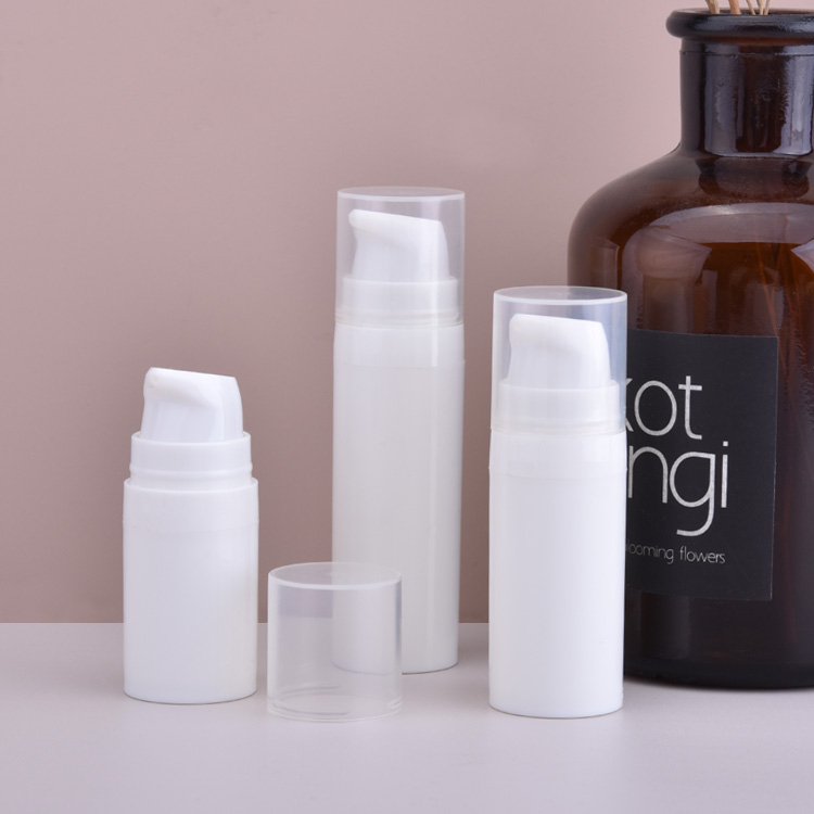Botellas de bomba sin aire recargables para cosméticos al por mayor