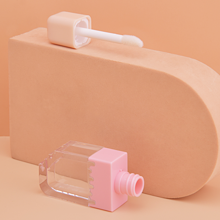 Frasco quadrado de brilho labial de 3,5 ml 