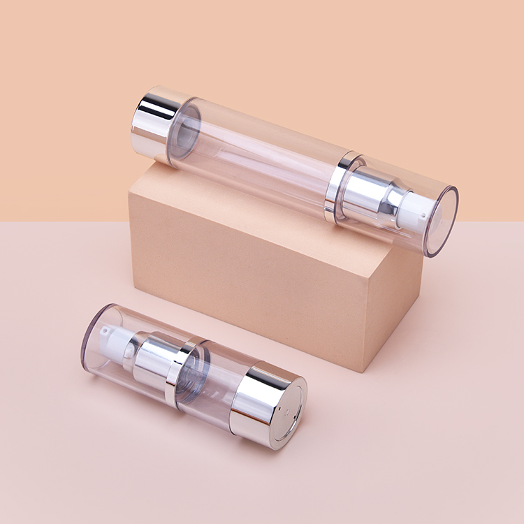 Aluminium Closure 80ml Refillable Airless Bottle