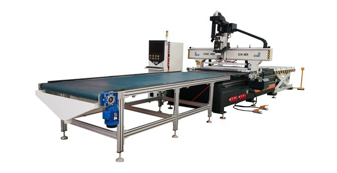 بارگیری و بارگذاری خودکار روتر CNC