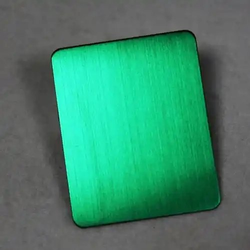 Stainless Steel Green Skin
