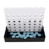 Wooden 4 in A Row Board Games Line Up Connect 4 Games for Travel Board Games Foldable Classic Family Fun Toy for Kids and Adults