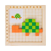  Educational Toy Puzzle A Fun and Educational Wooden Develop Color Recognition and Spatial Thinking with Colorful Cube.