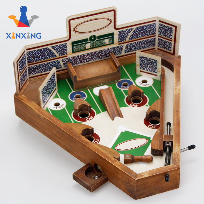 Circa baseball hot selling Pinball game play on desktop board game for kids and adult
