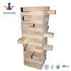Giant Wooden Tumbling Timbers W Storage Bag Hardwood Block Stacking Game For Yard