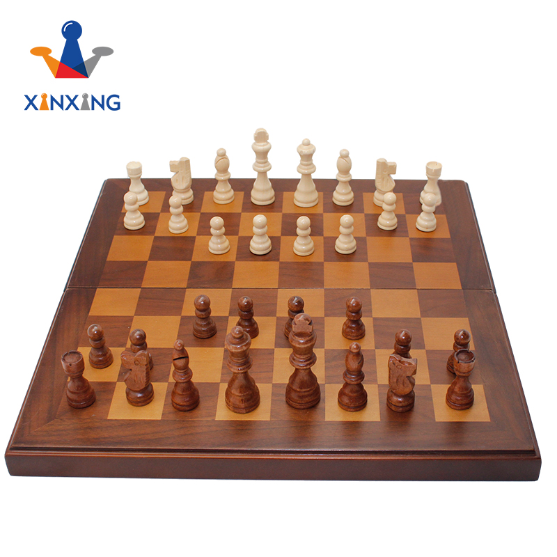 Chess Folding Wooden Board Chess with/without magnetic More than 20 years chess factory