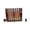 15" Wooden Backgammon Board Game Set for Kids Adults