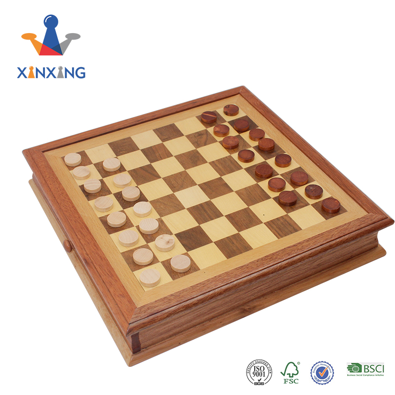 Professional Wooden Chess Set Board Chess Pieces in A Box Chess Set for Adults And Kids