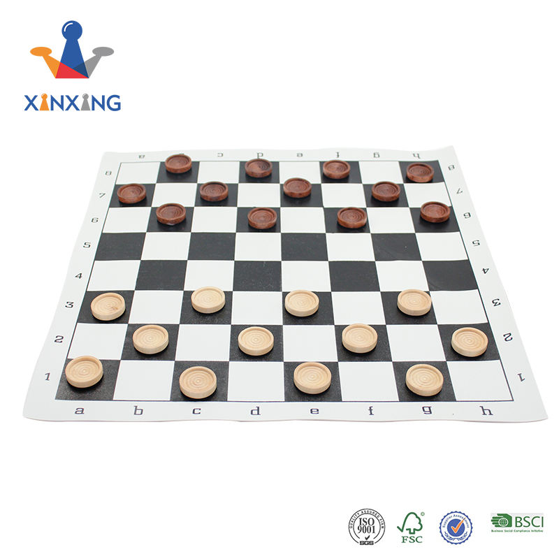 Outdoor Indoor Chessboard, 2-in-1 Set, Portable with Carry Bag