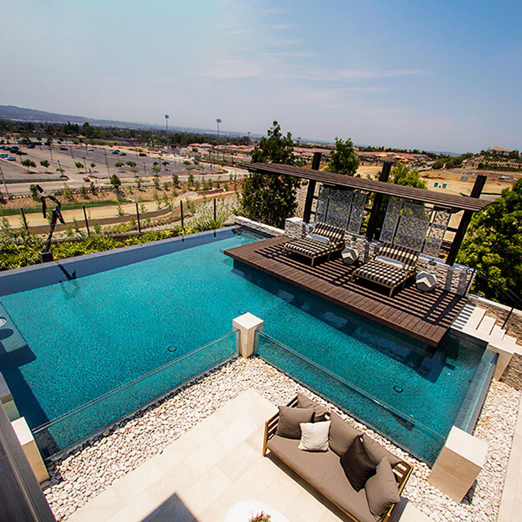 Bwawa la kuogelea la Acrylic 