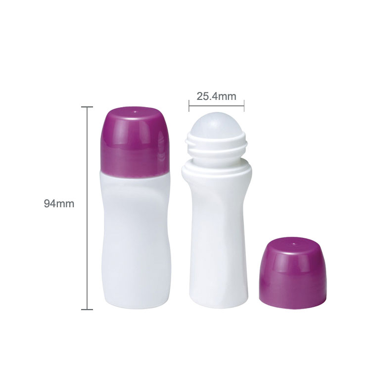 Skin care serum 30ml roll on bottle,white deodorant roll on bottle 30ml,biodegradable roll on bottle 30ml