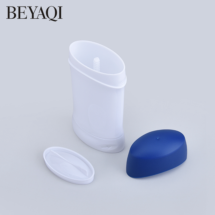 Usine En Gros 50g 80g Solide Vide Déodorant Conteneur Rond Mat Cosmétique Crème Pot Déodorant Bar Conteneur