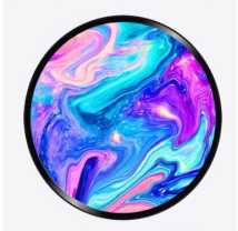 شاشة مستديرة