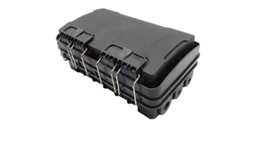 Ftth 16 Core Splice 24 Fibers Outdoor Waterproof PP+GF Box IP 65 Black Indoor Fiber Optic Distribution Box Optic External Box